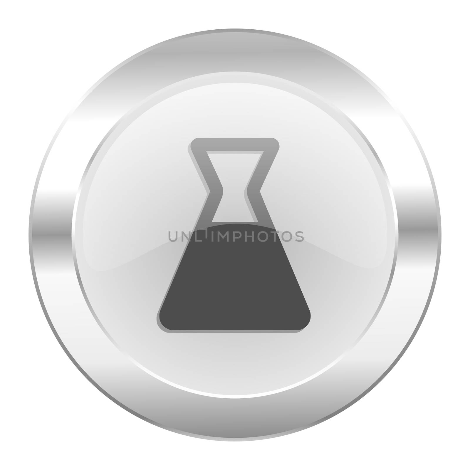 laboratory chrome web icon isolated