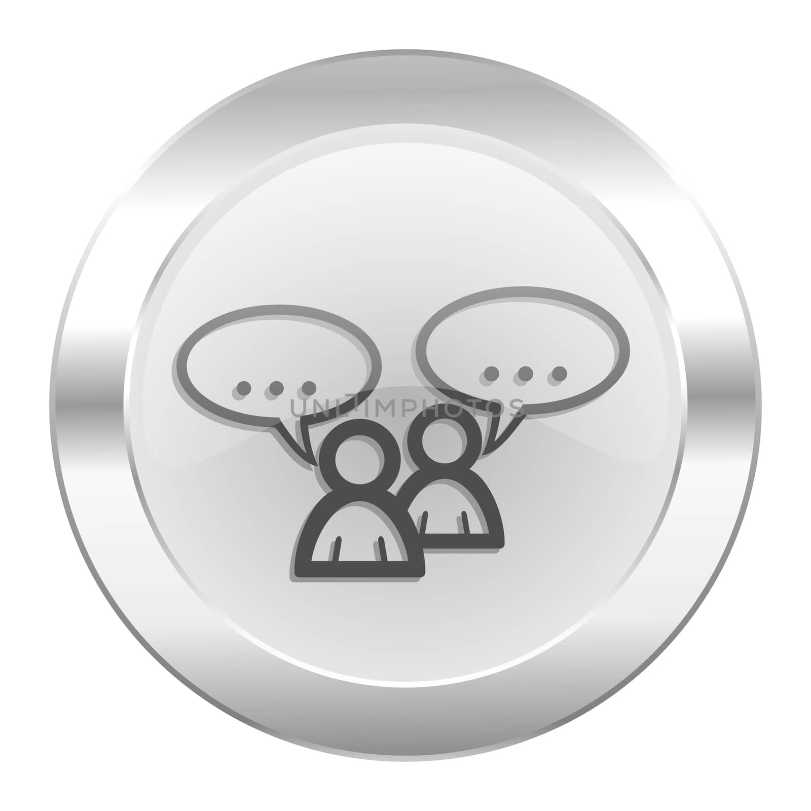 forum chrome web icon isolated