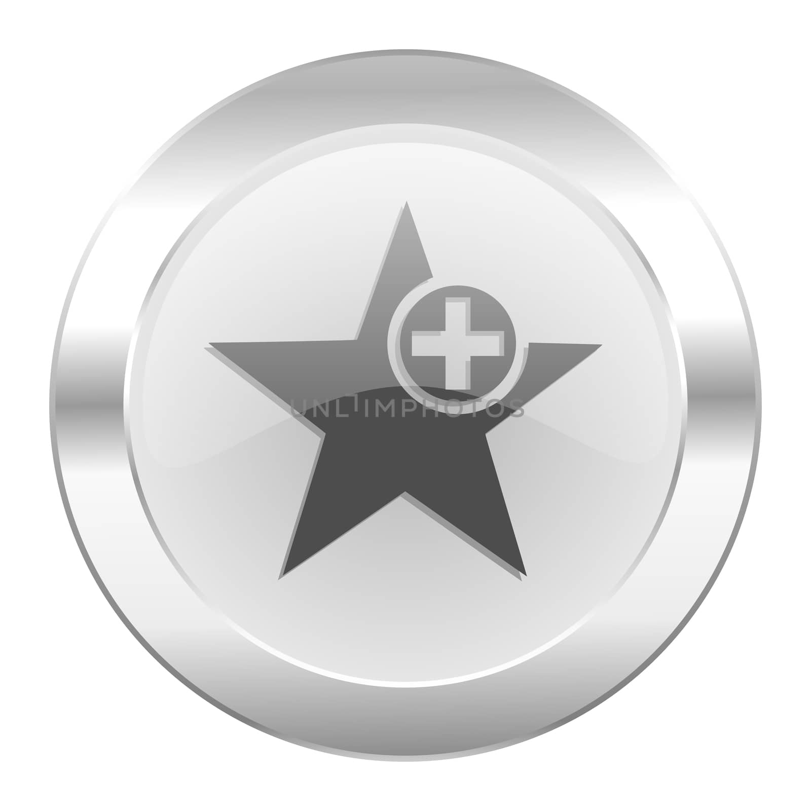 star chrome web icon isolated