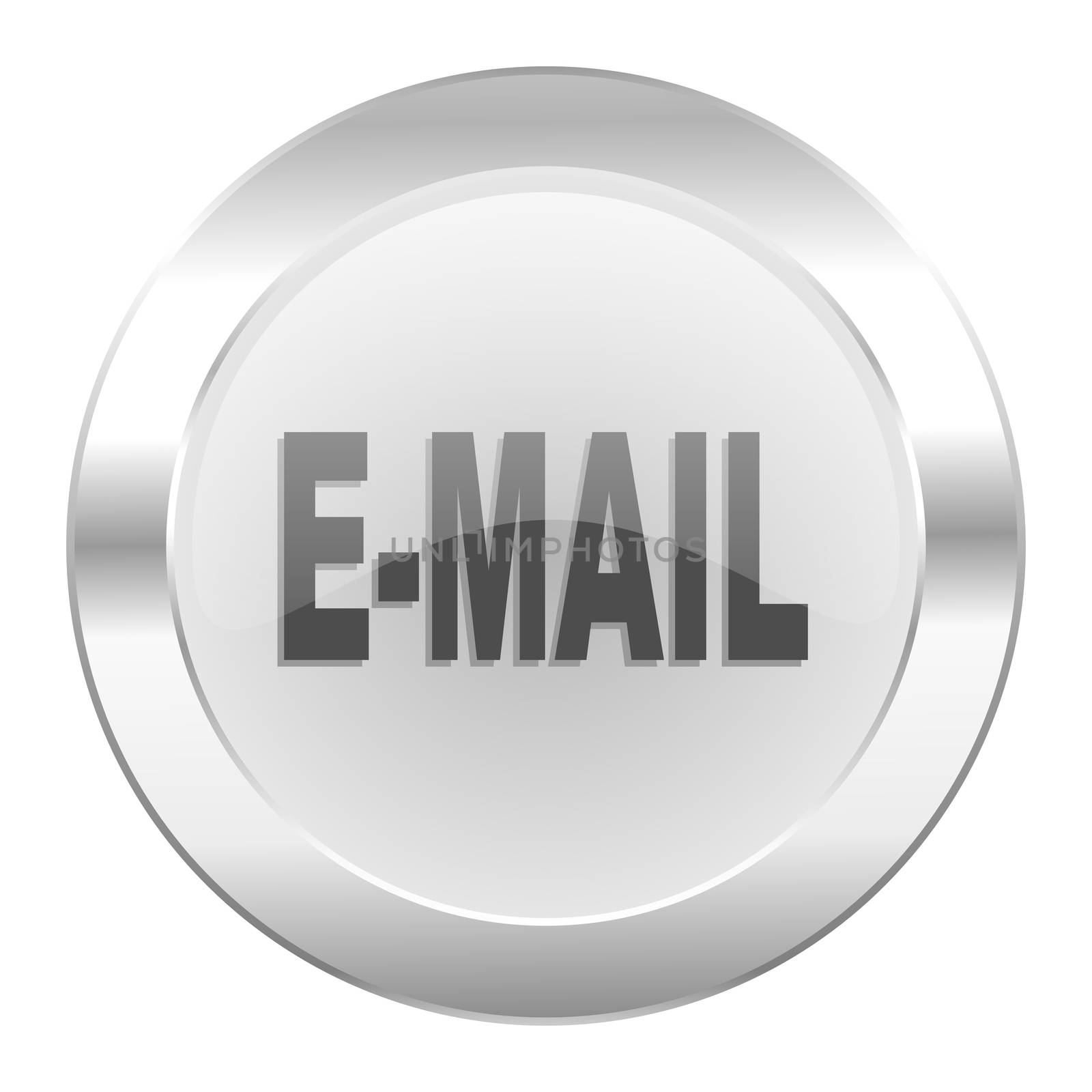 email chrome web icon isolated
