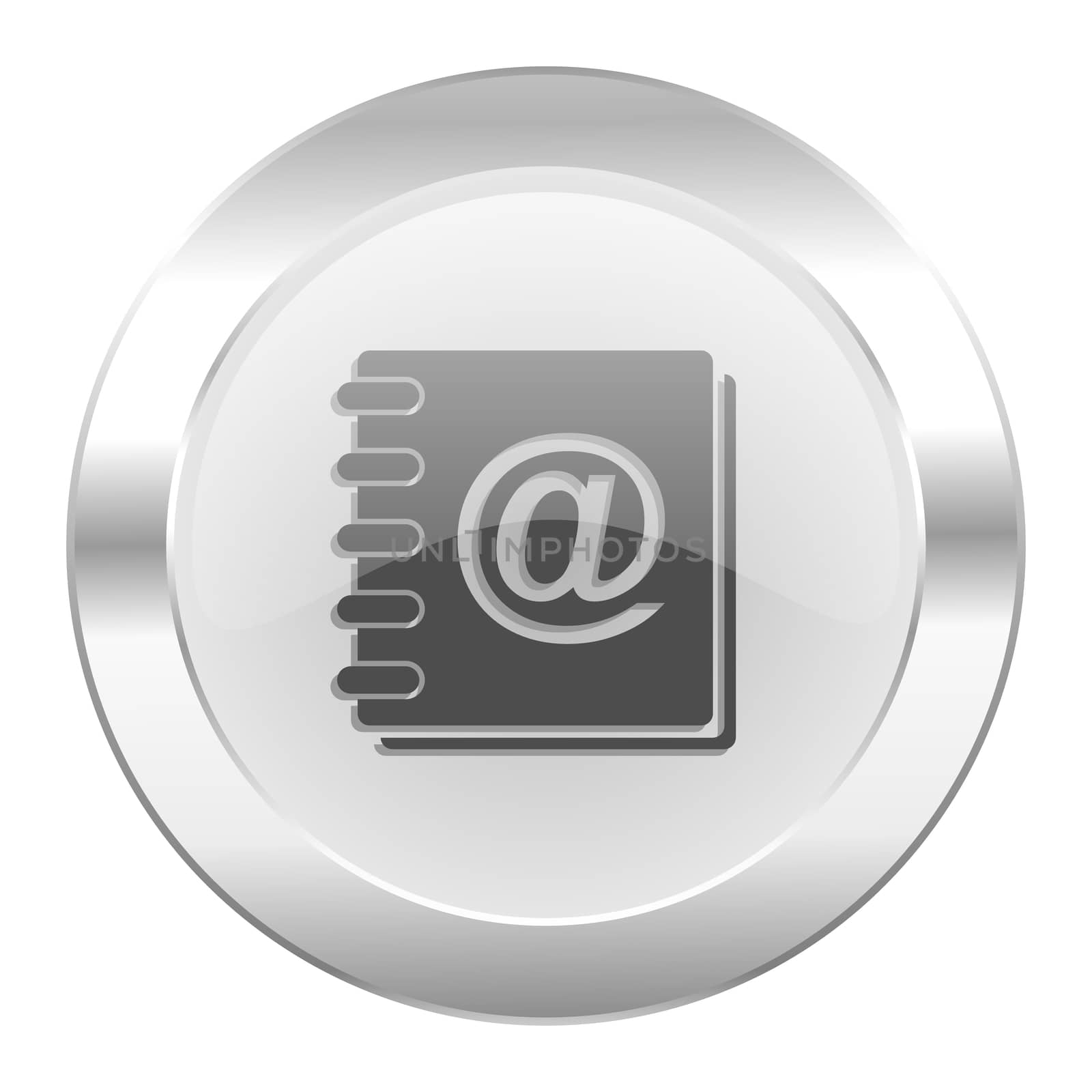 address book chrome web icon isolated