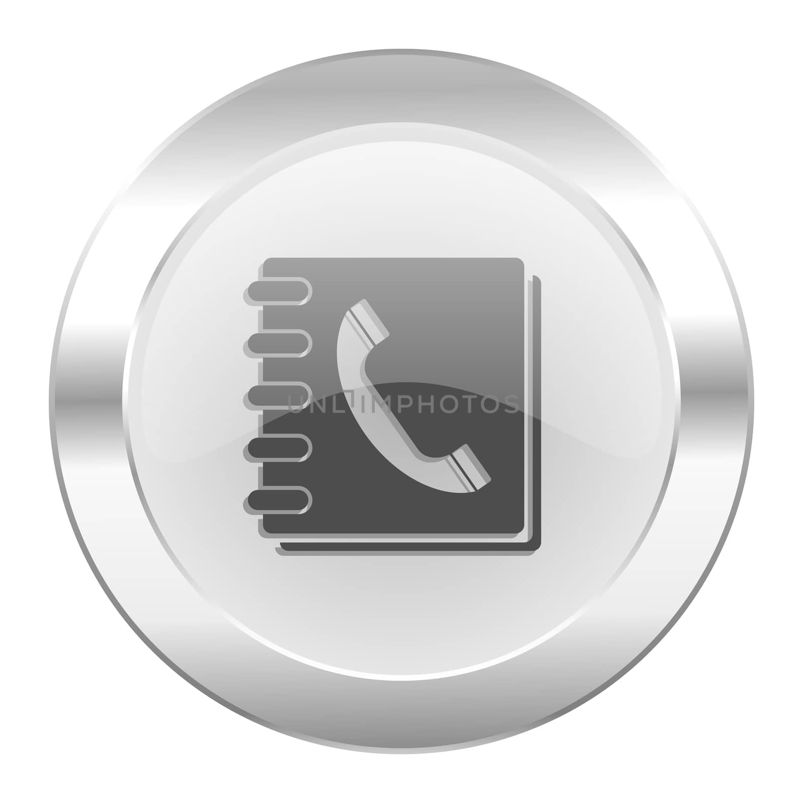 phonebook chrome web icon isolated