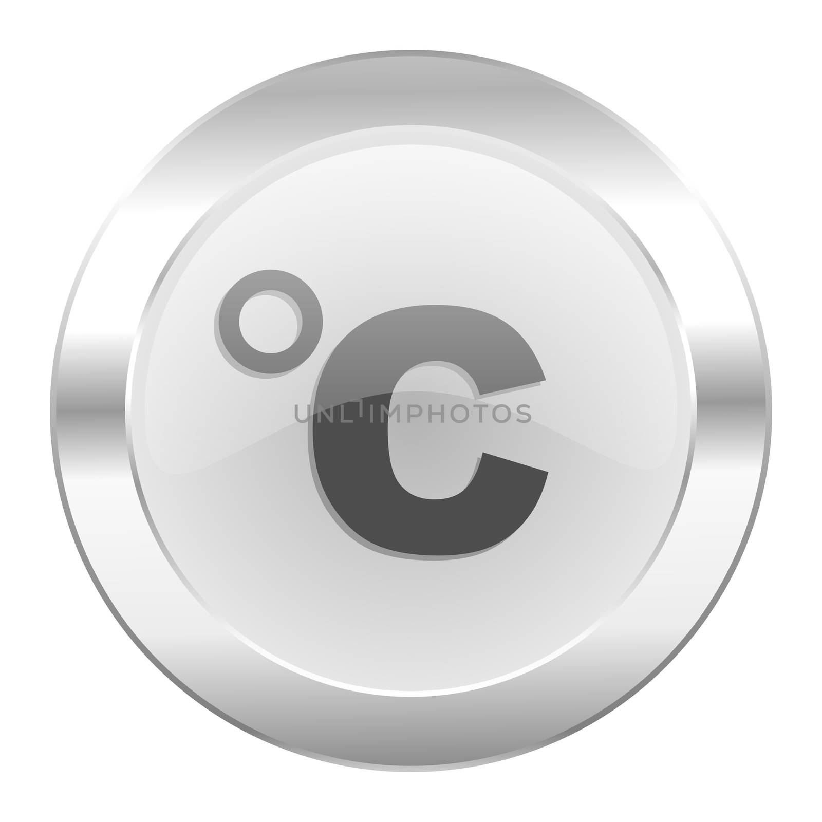 celsius chrome web icon isolated