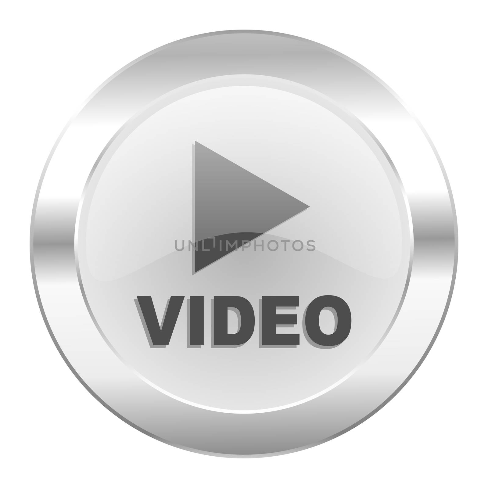 video chrome web icon isolated
