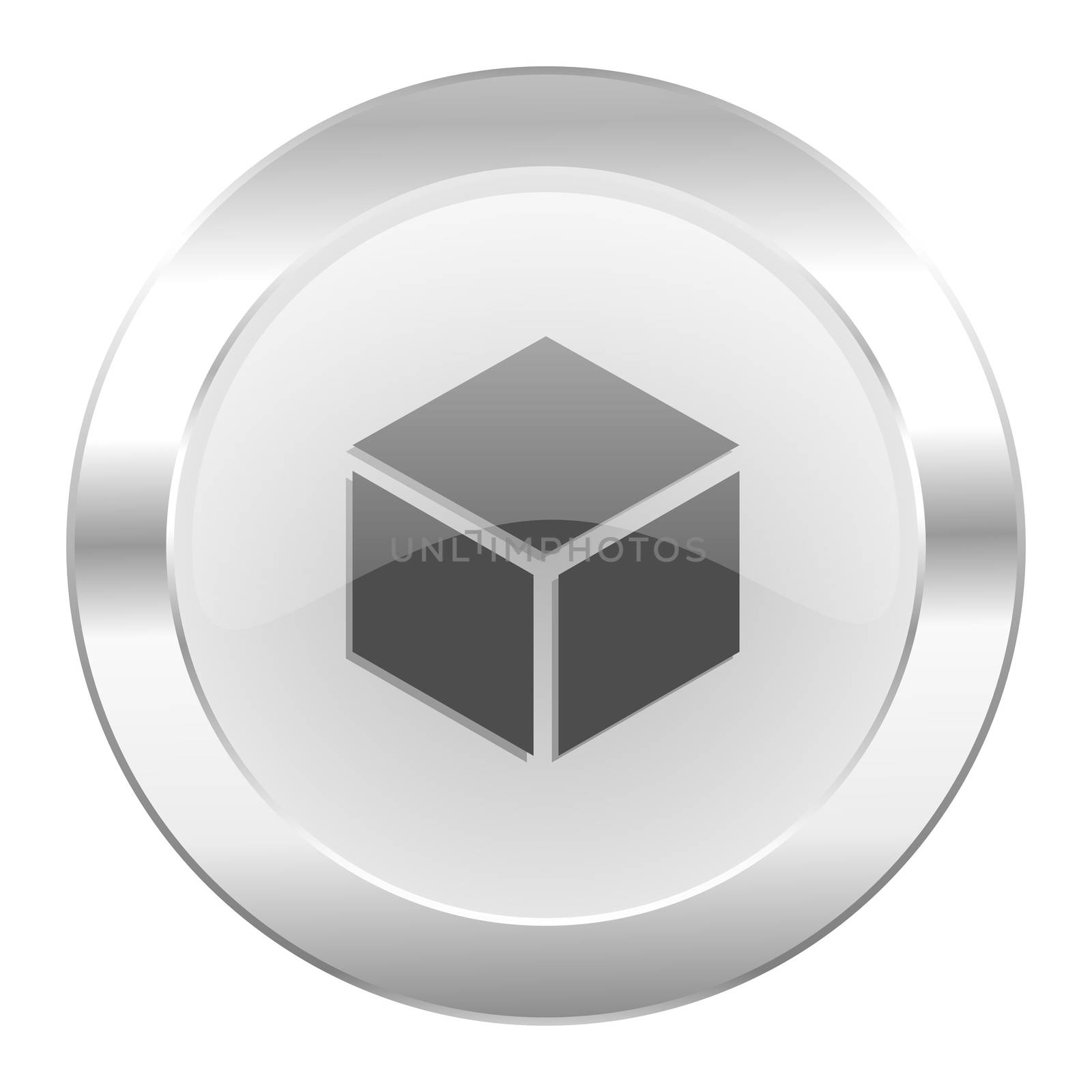 box chrome web icon isolated