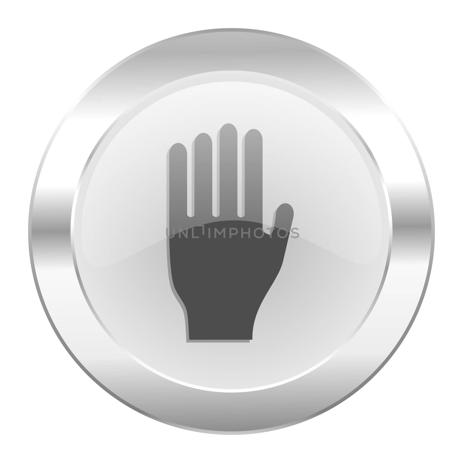stop chrome web icon isolated