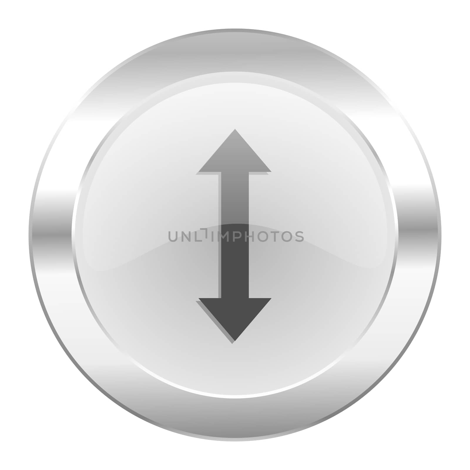 arrow chrome web icon isolated