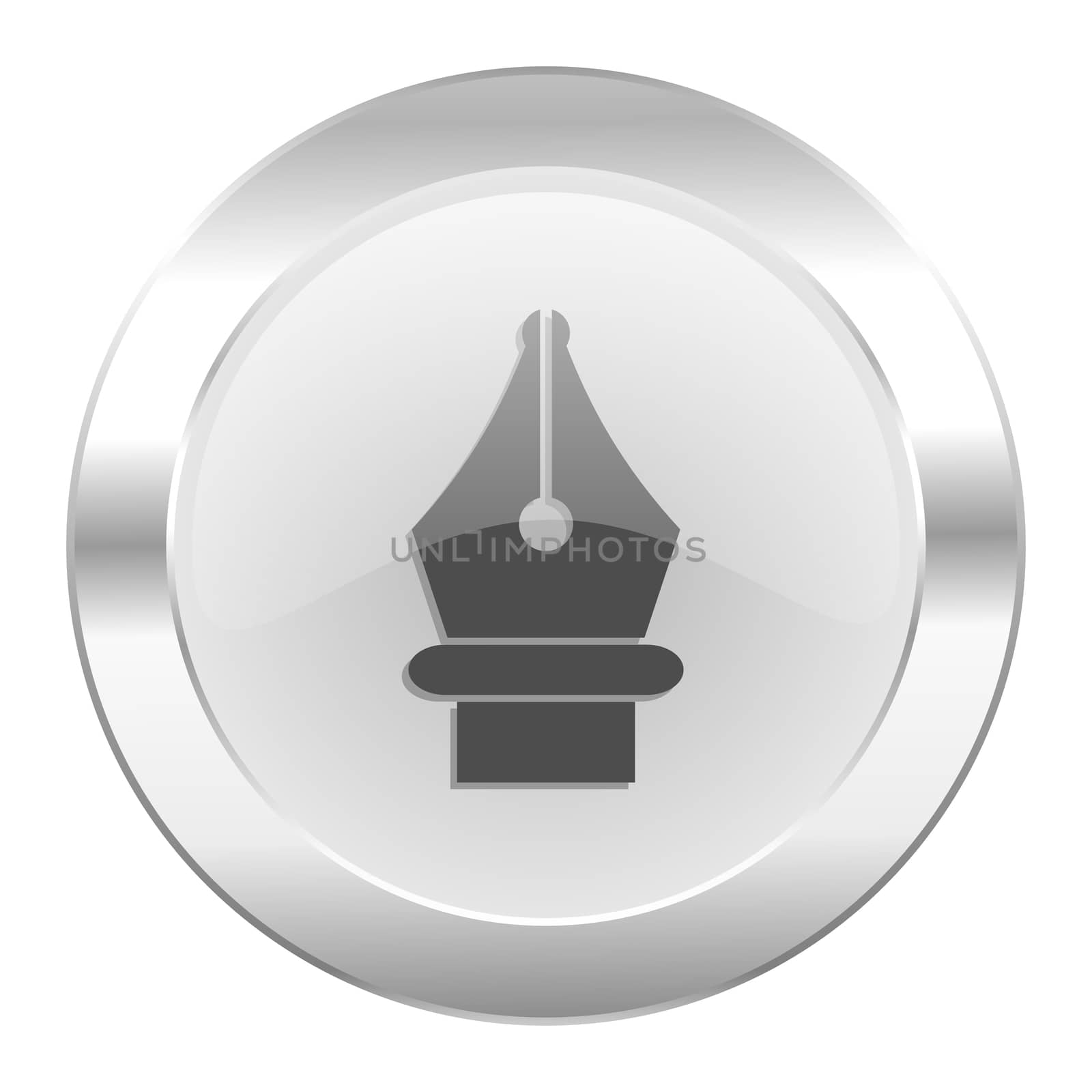 pen chrome web icon isolated