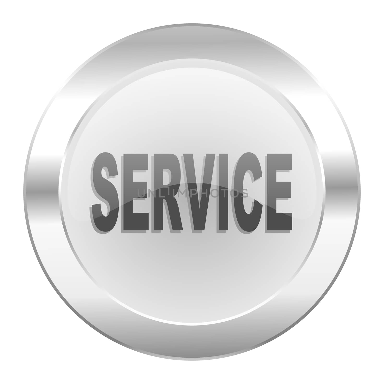 service chrome web icon isolated