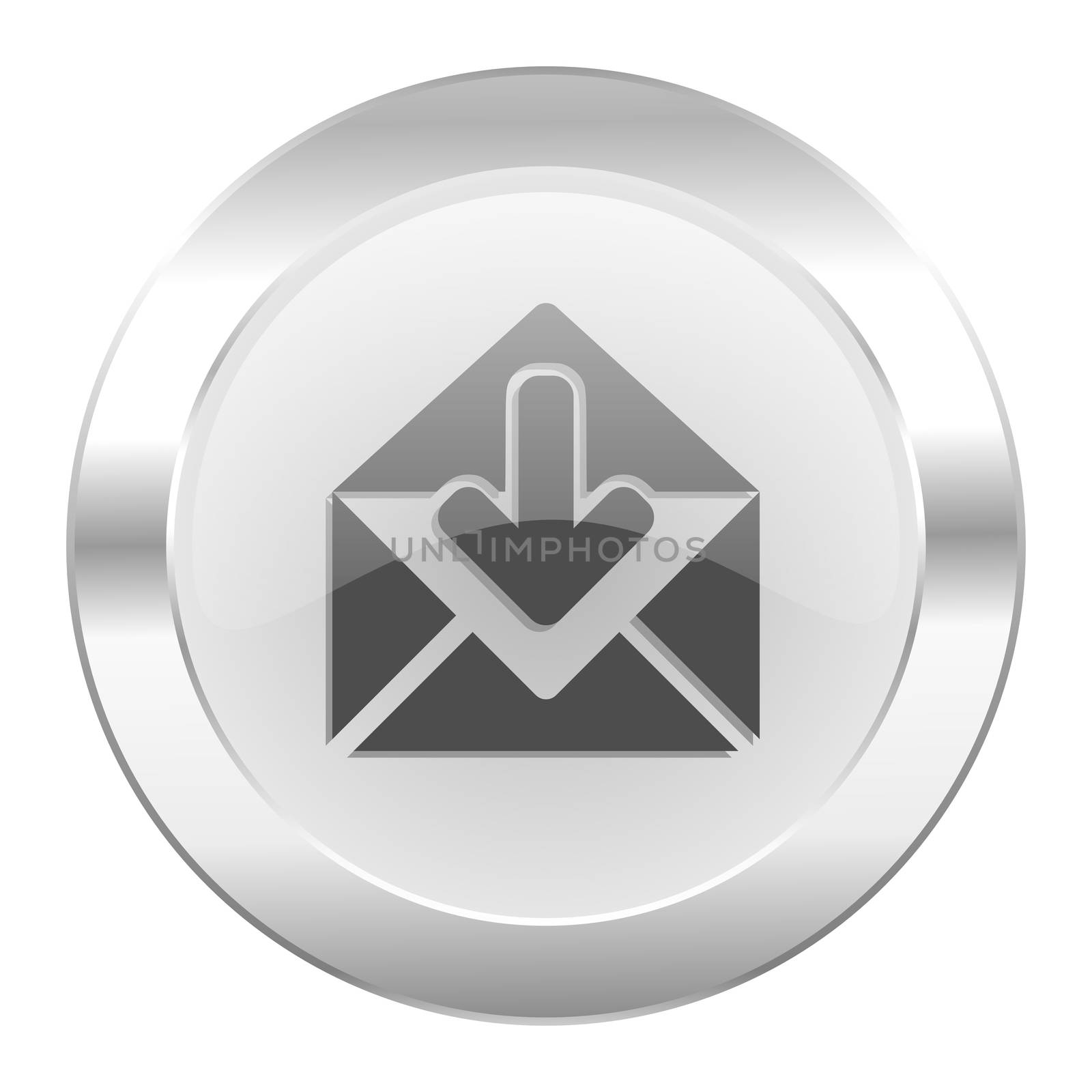 email chrome web icon isolated