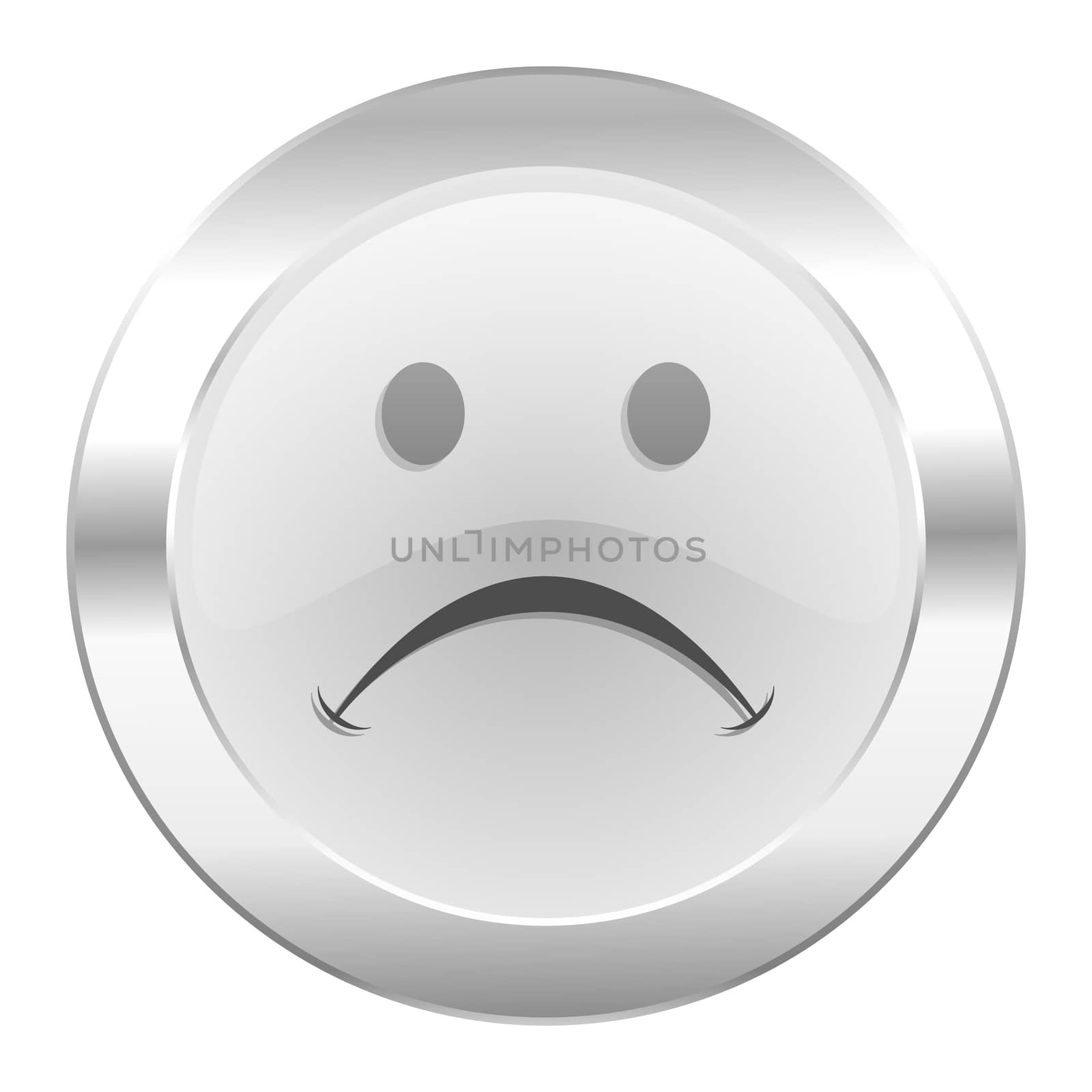 cry chrome web icon isolated