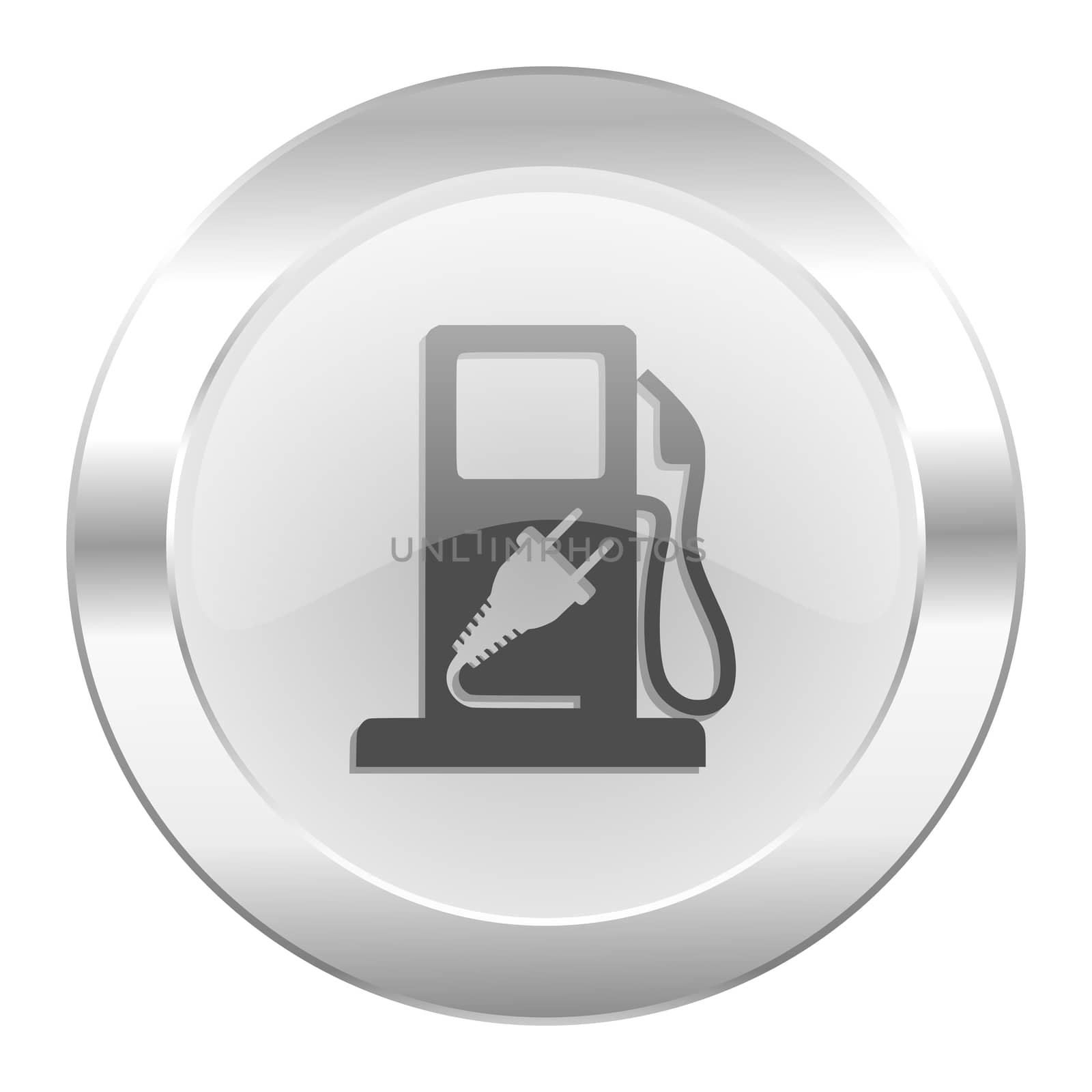 fuel chrome web icon isolated