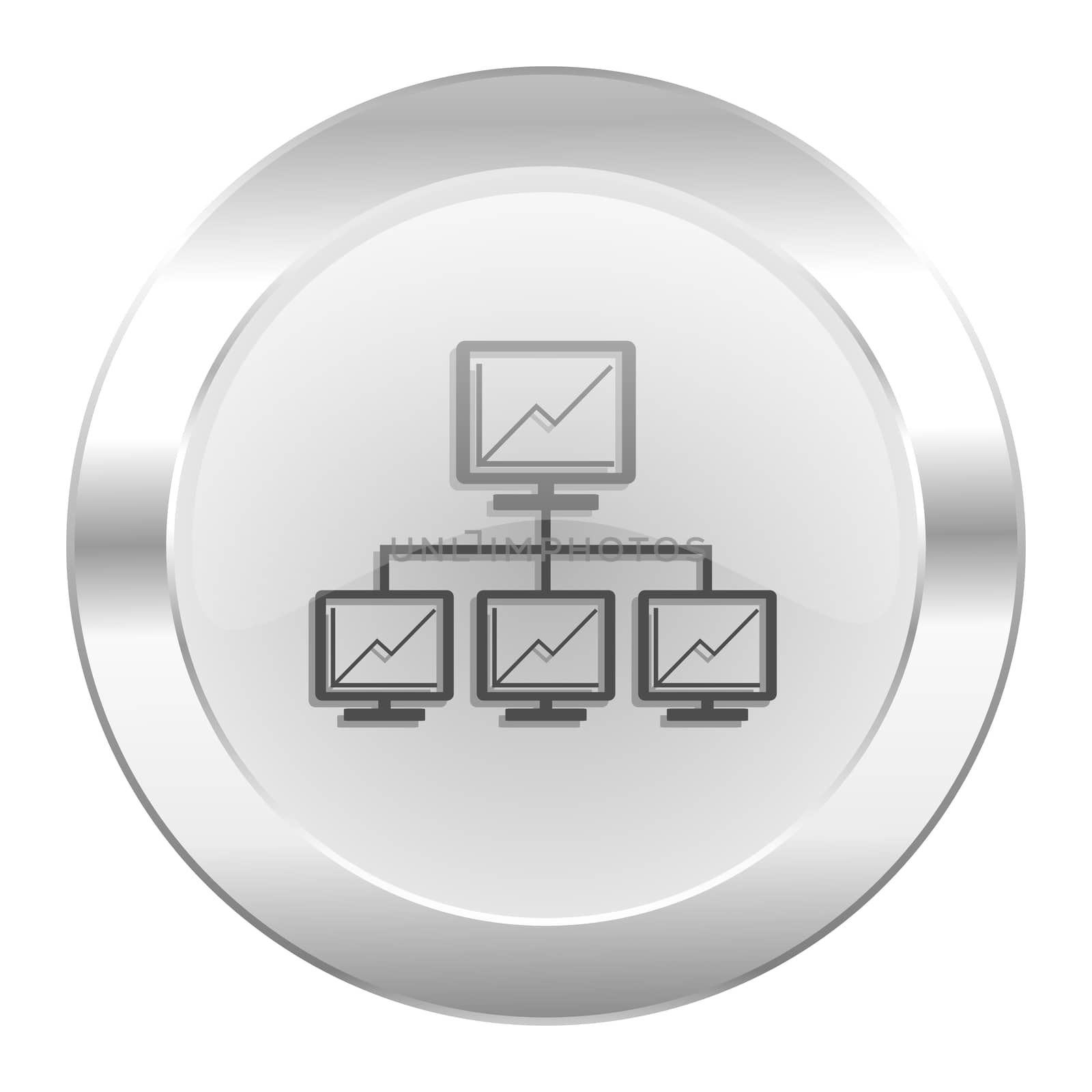 network chrome web icon isolated