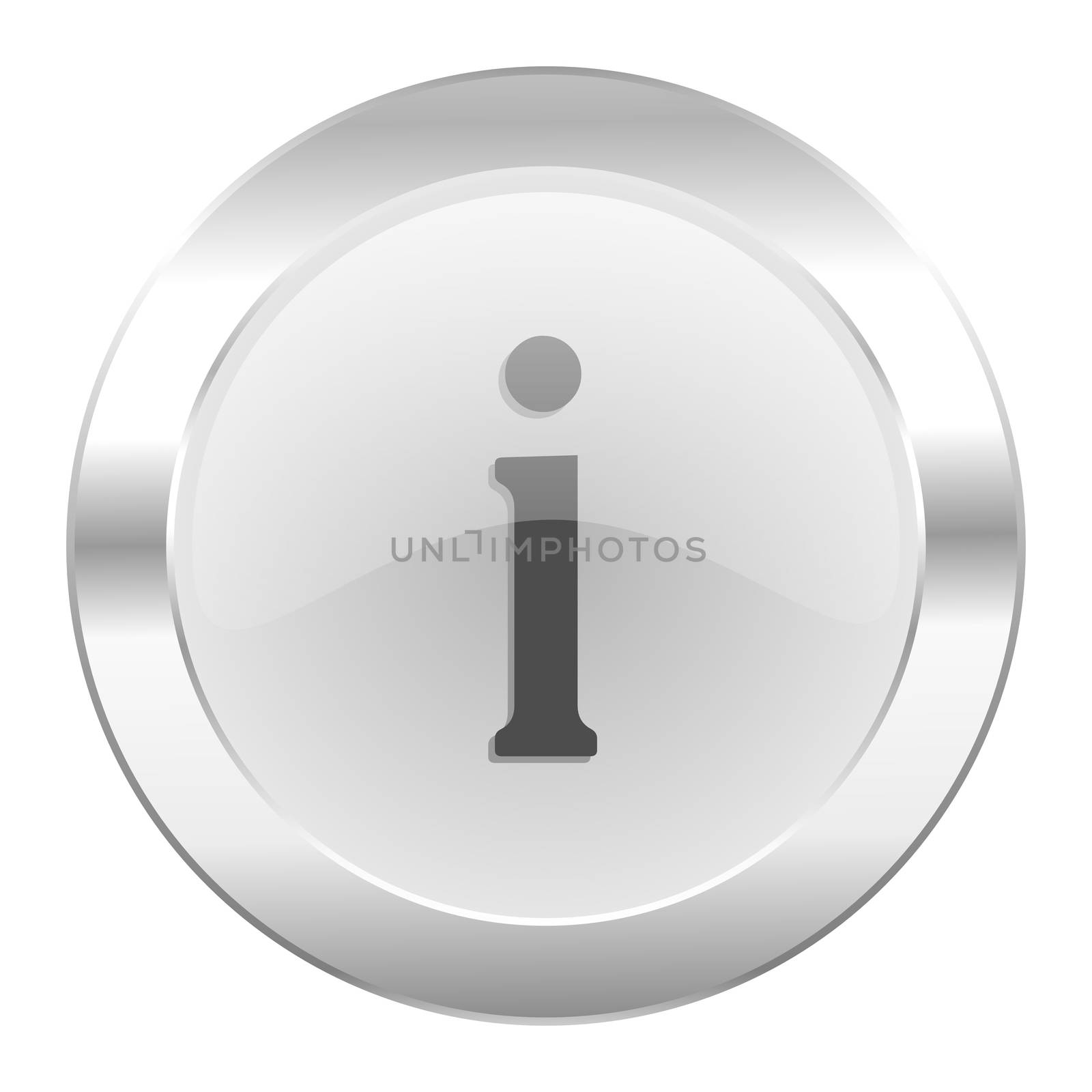 information chrome web icon isolated