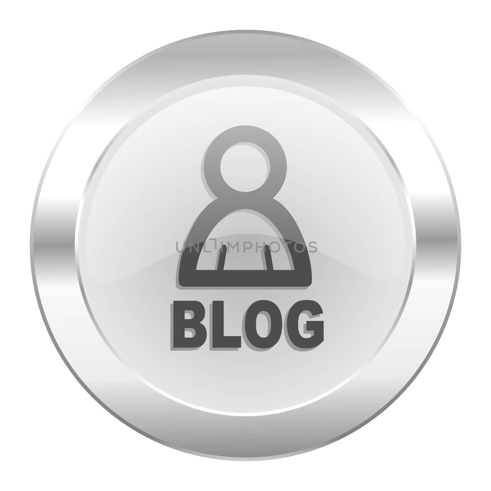 blog chrome web icon isolated