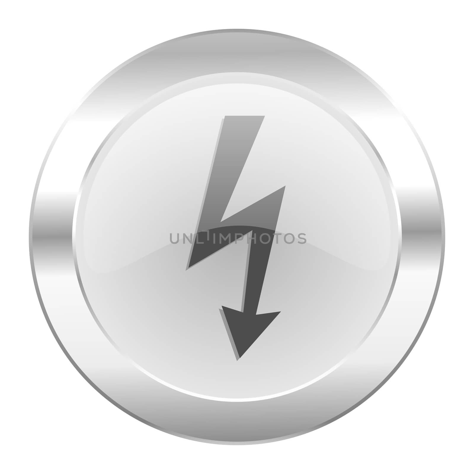 bolt chrome web icon isolated