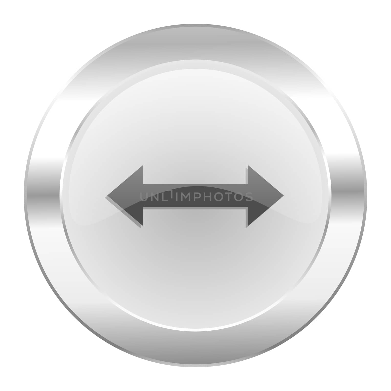 arrow chrome web icon isolated
