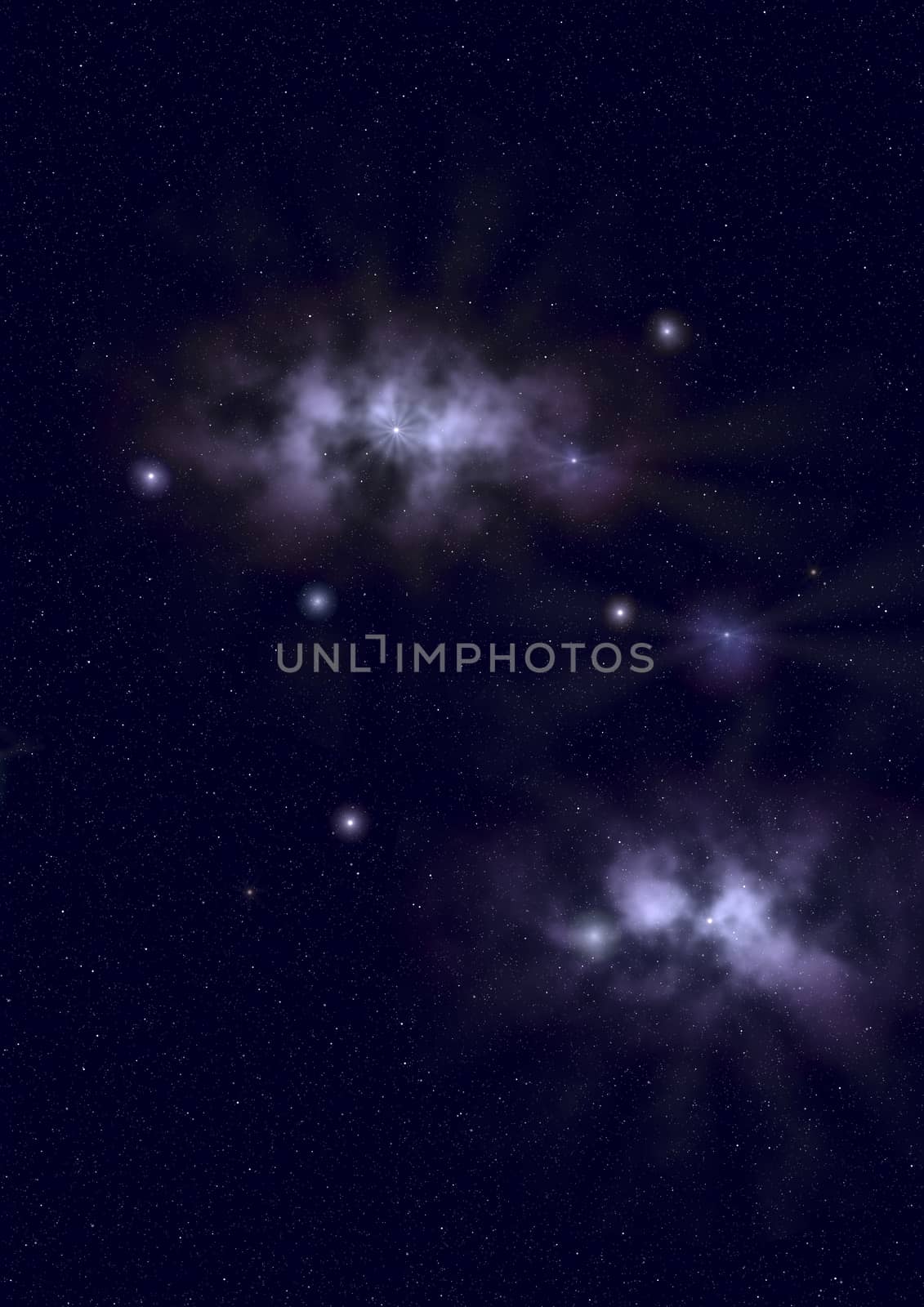 Small part of an infinite star field of space in the Universe. "Elements of this image furnished by NASA".