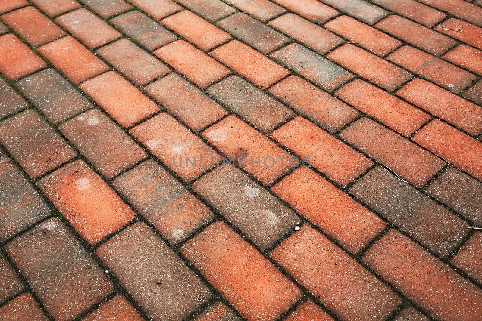 Pavement made of old stones