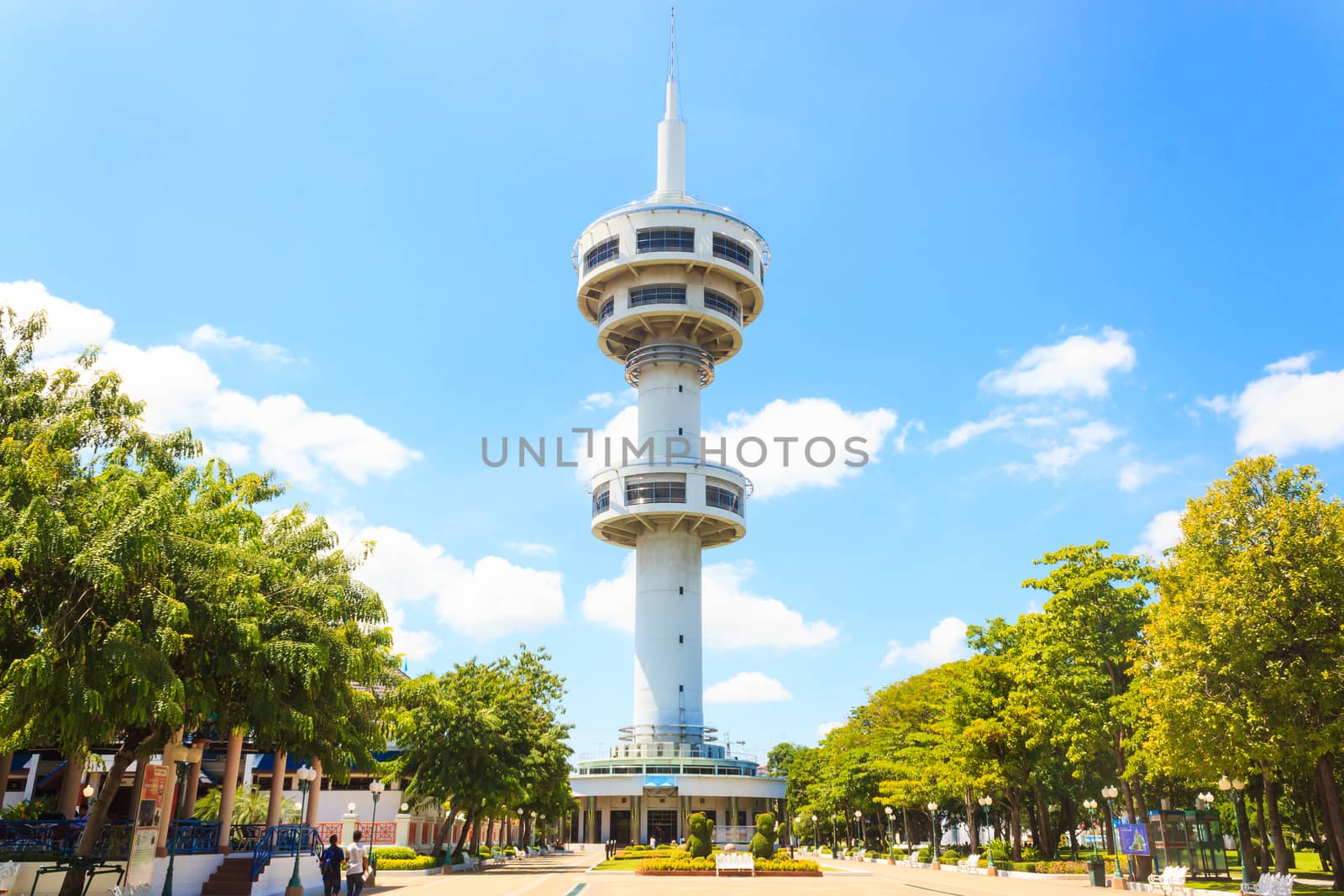 Banhan Chaemsai tower , SUPHANBURI, THAILAND
