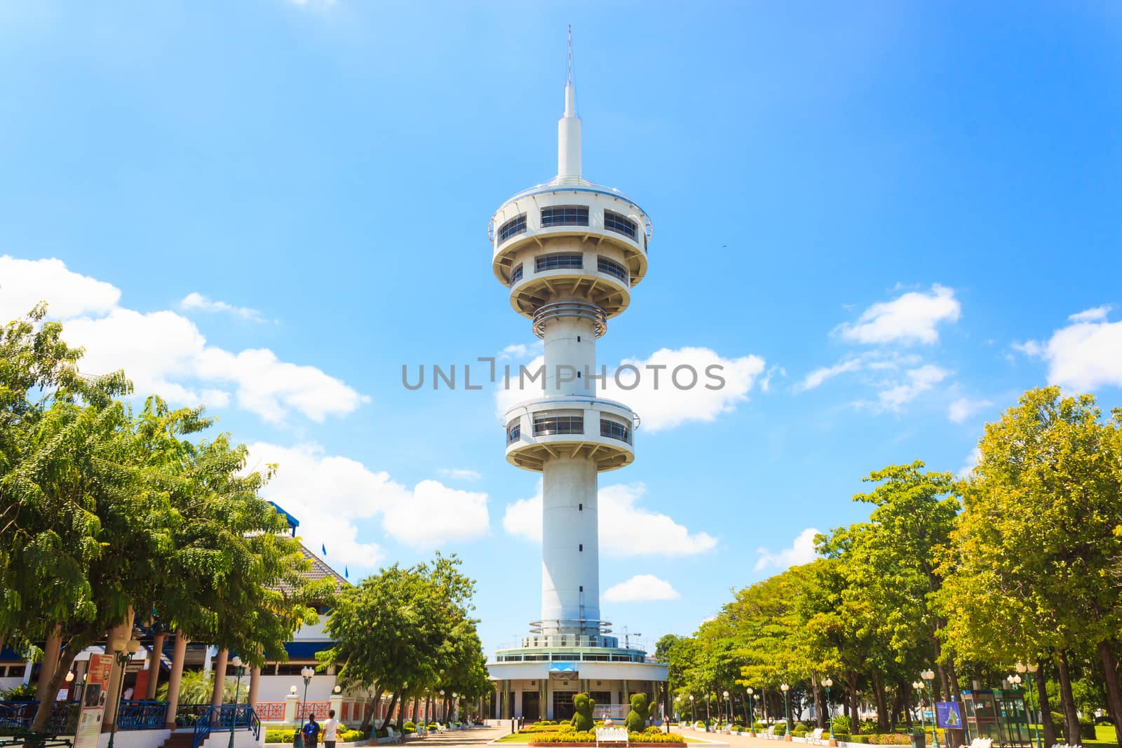 Banhan Chaemsai tower , SUPHANBURI, THAILAND by smudger087