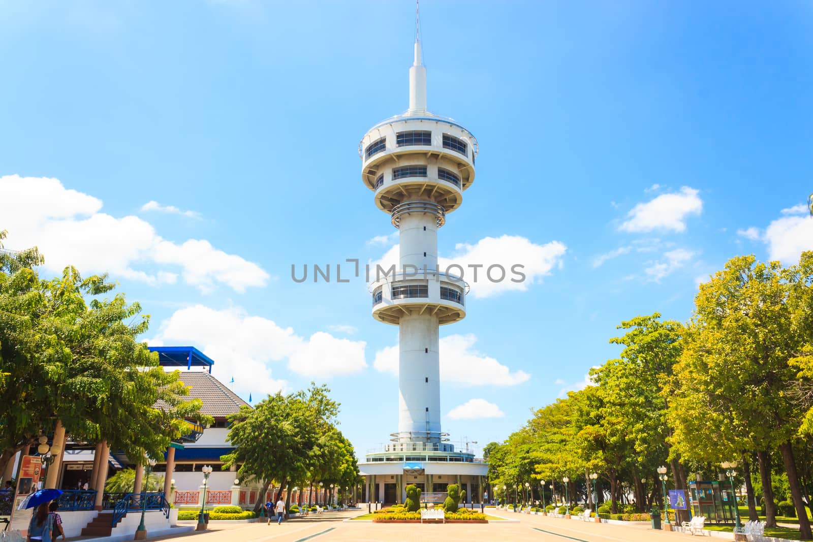 Banhan Chaemsai tower , SUPHANBURI, THAILAND by smudger087