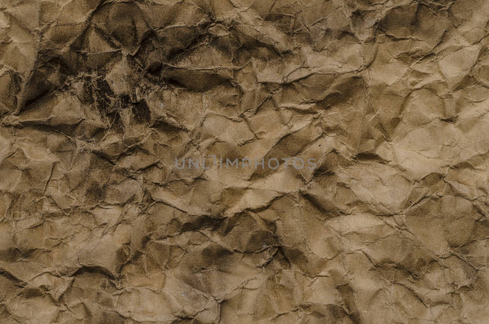 old crumpled paper burn texture