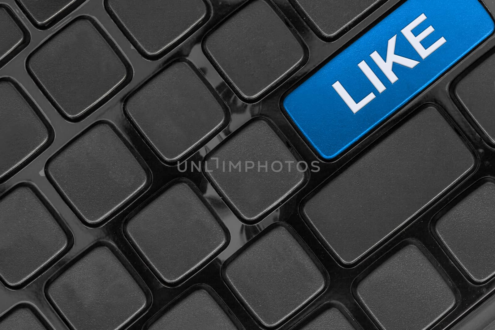 keyboard close up,top view, like word