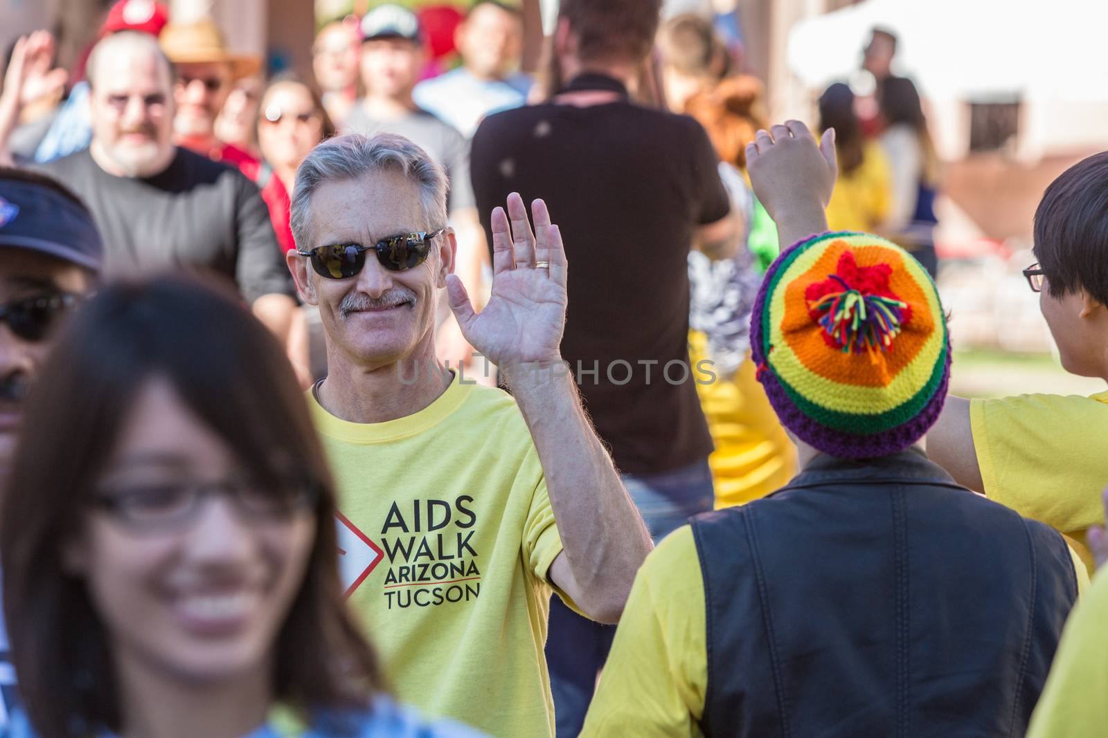 TUCSON, AZ/USA - OCTOBER 12:  Walker at AIDSwalk on October 12, 2014 in Tucson, Arizona, USA.