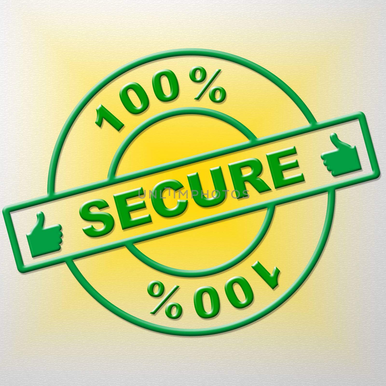 Hundred Percent Secure Meaning Unauthorized Secured And Completely