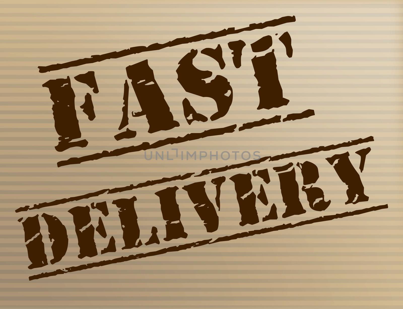 Fast Delivery Means High Speed And Action by stuartmiles