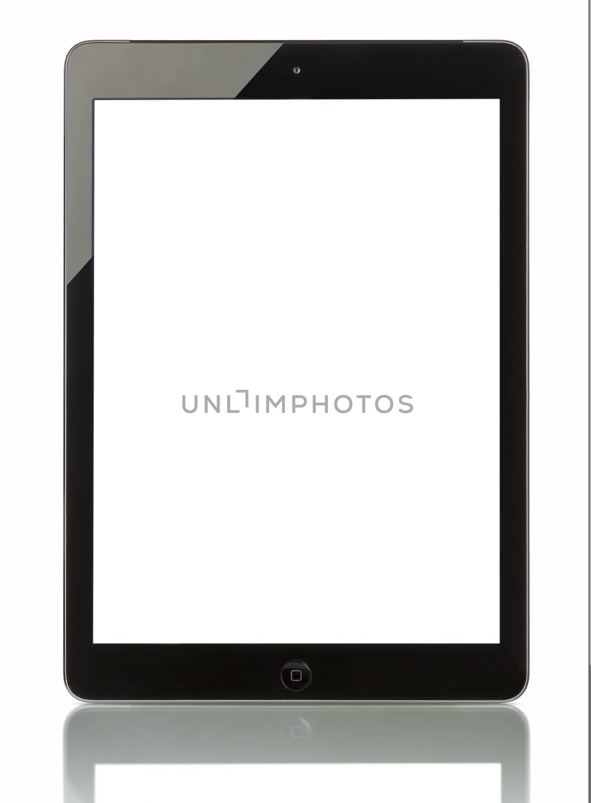 Apple iPad Air Wi‑Fi + Cellular with blank screen by manaemedia