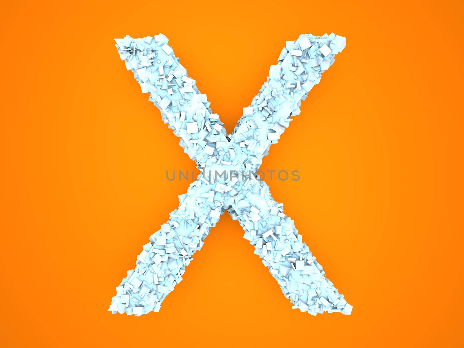 Crystal Letter - X by Spectral