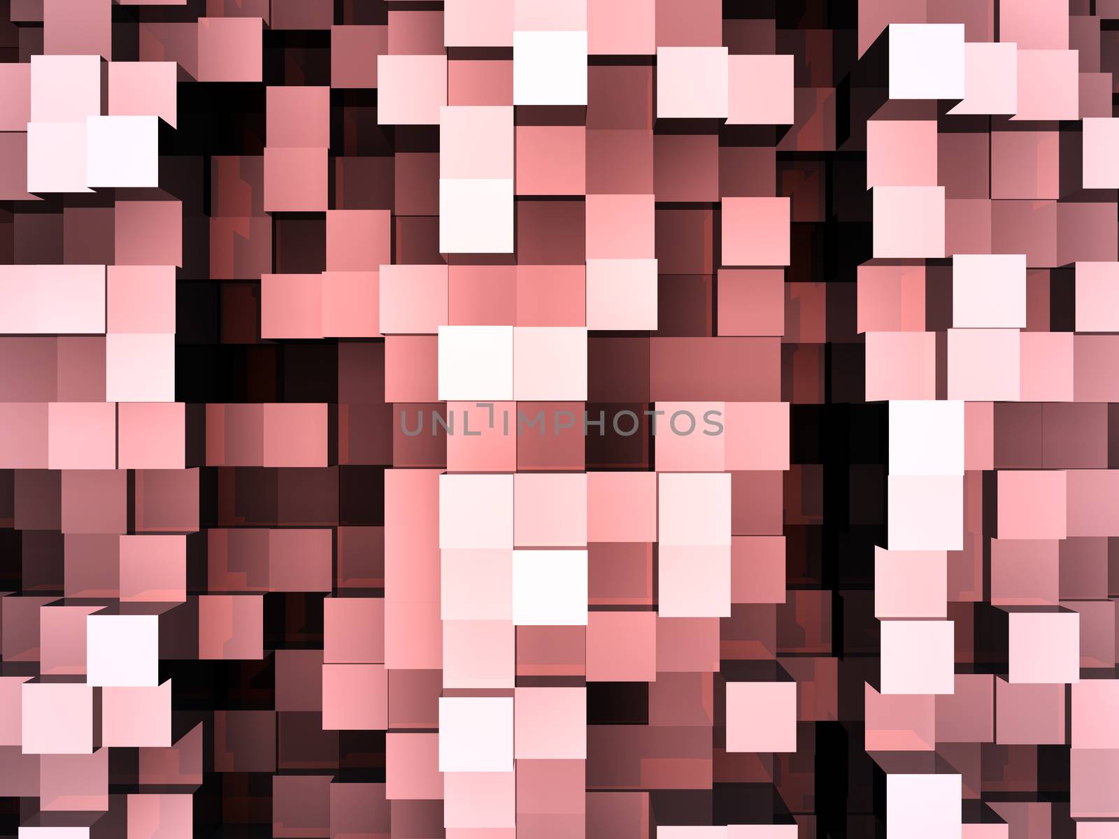 3D rendered abstract background. 