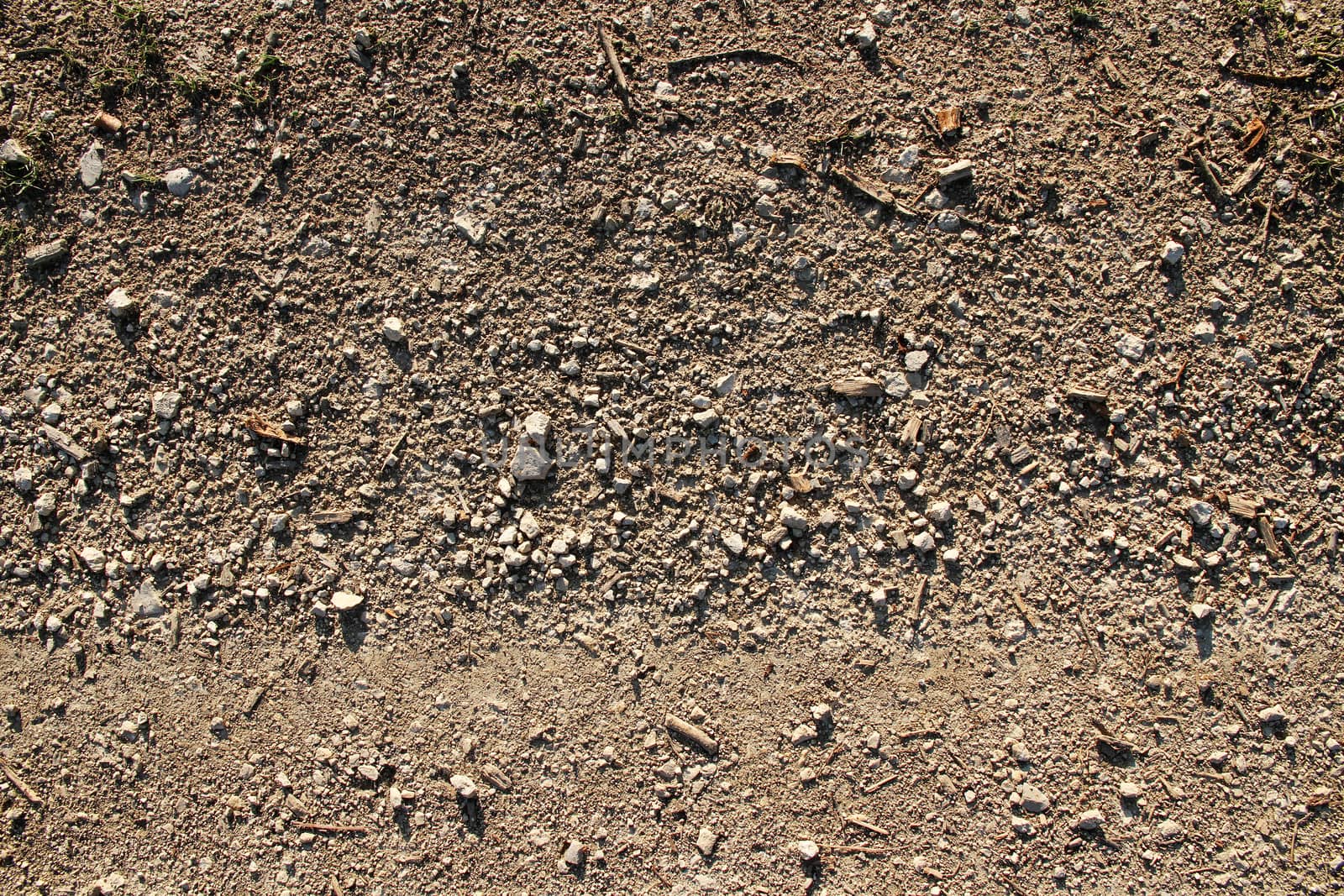 Soil and stones in Germany.