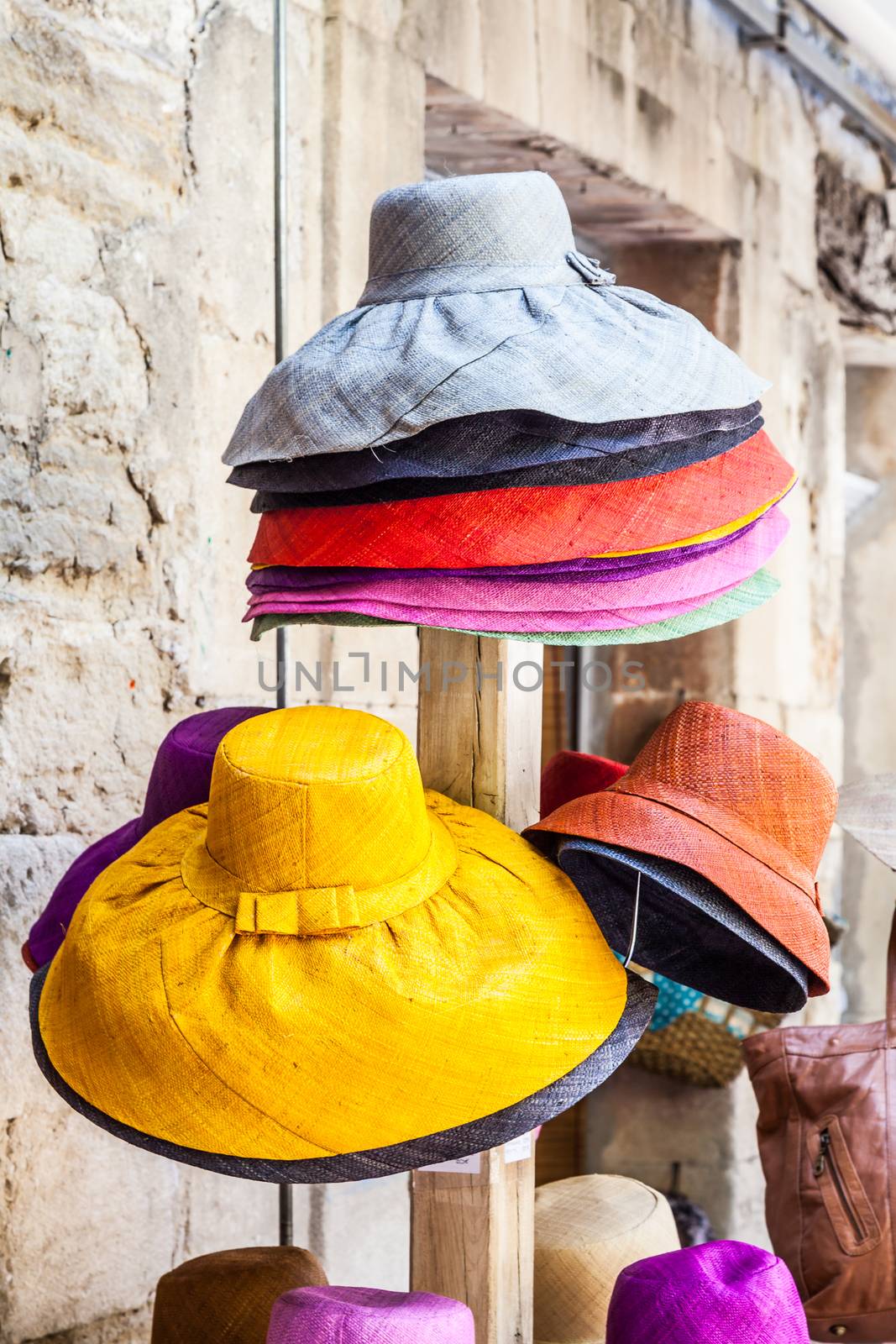 France, Provence region. No logo on these tipical colored hats.