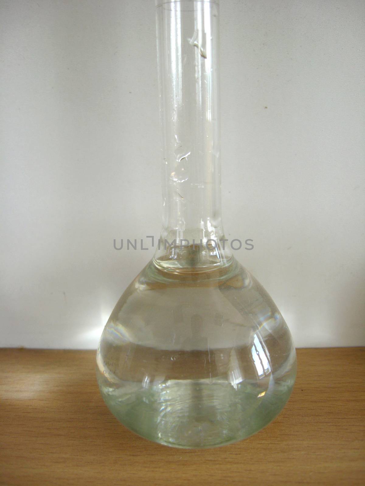 image of sample of water in a flask