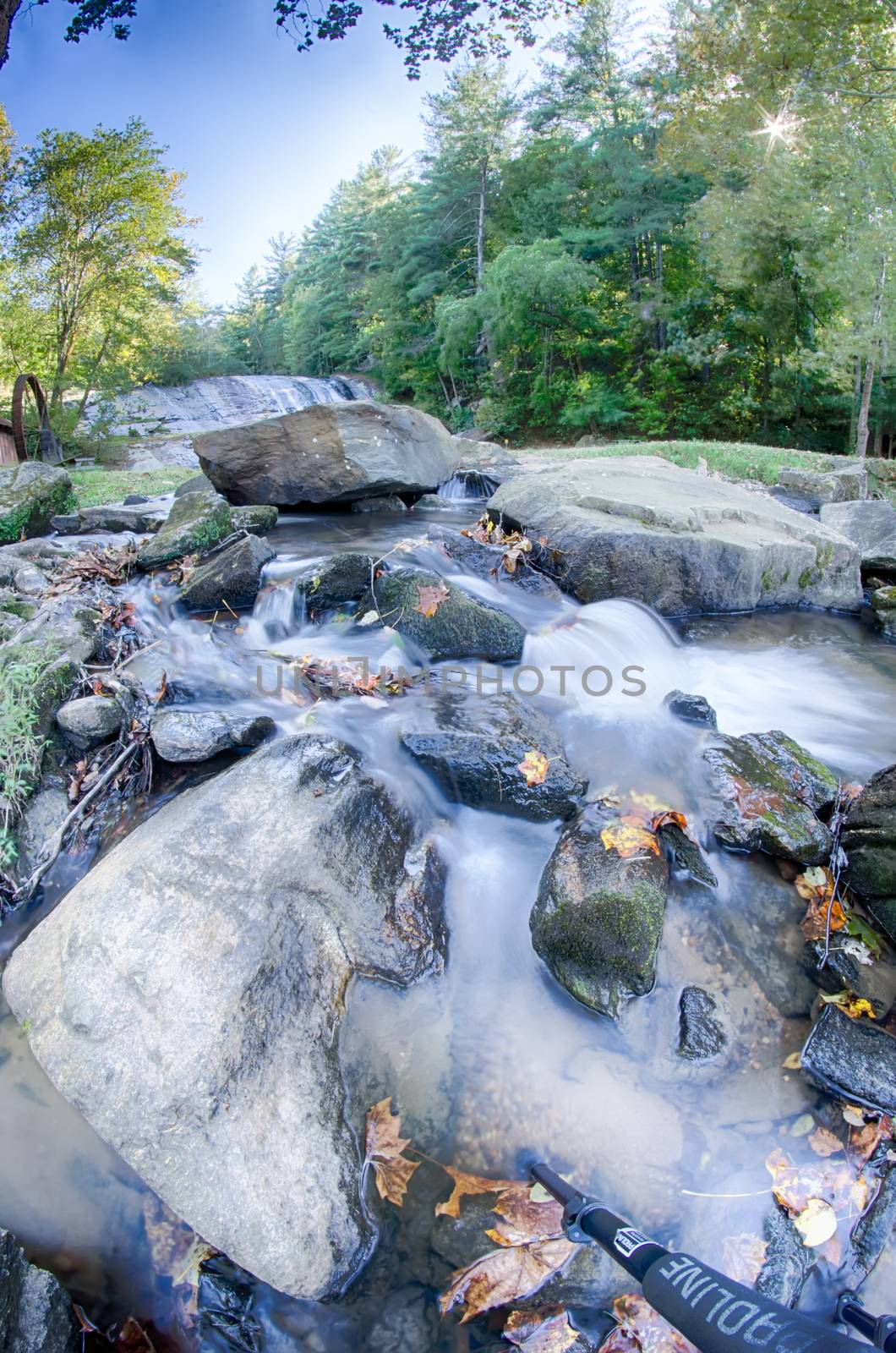 moravian falls park in north carolina mountains by digidreamgrafix