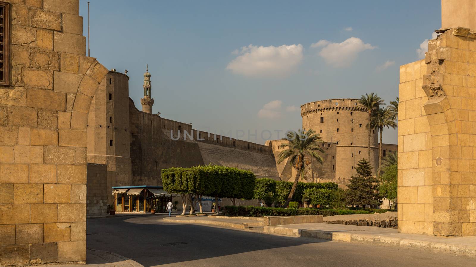 The Saladin Citadel of Cairo, a fortified medieval castle with a mosque and museum serving as one of Egypt’s top tourist destinations