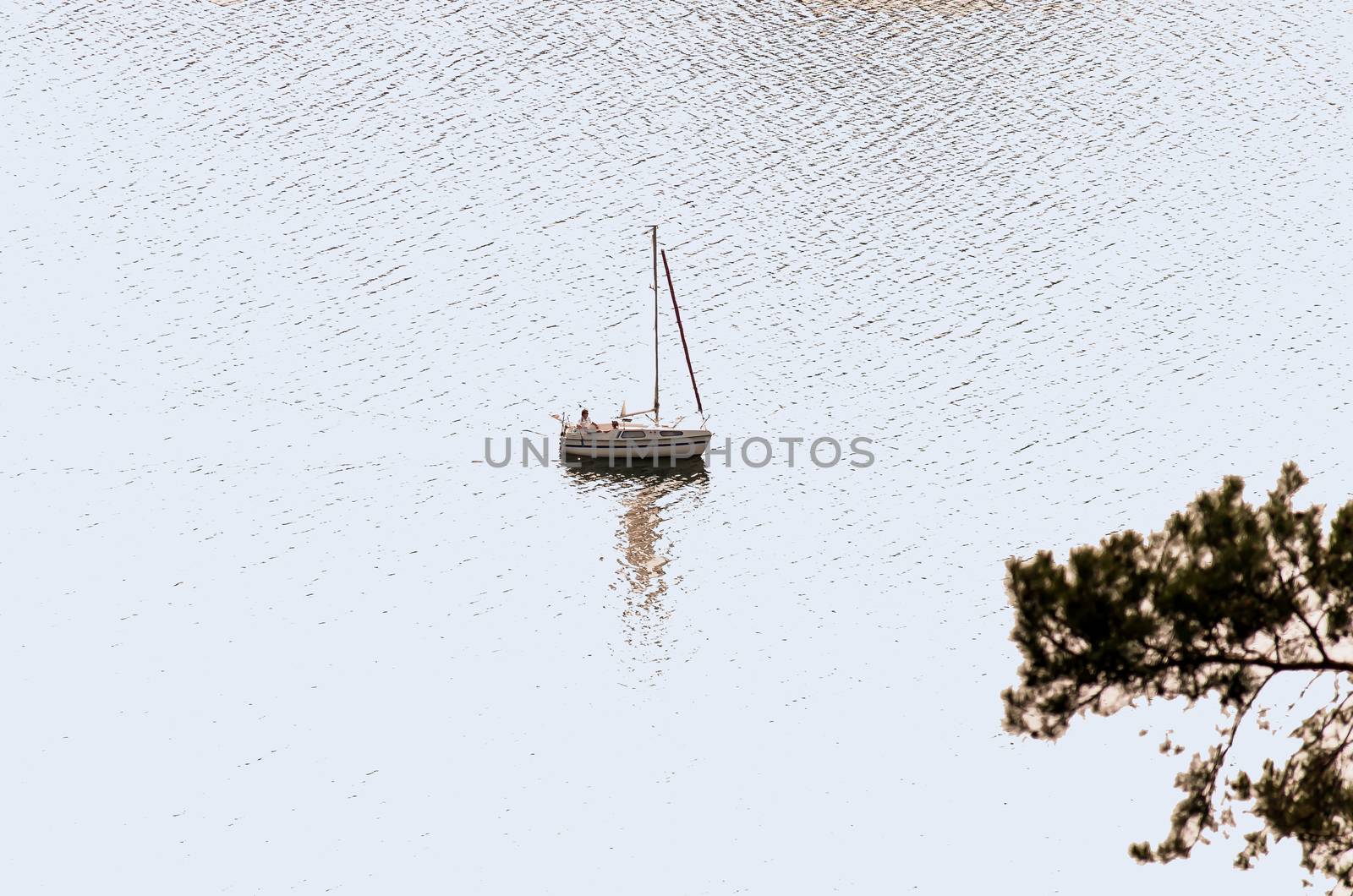 Small sailboat by JFsPic