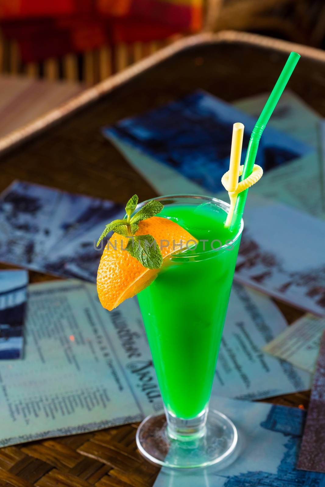 Alcoholic cocktail  by sarymsakov