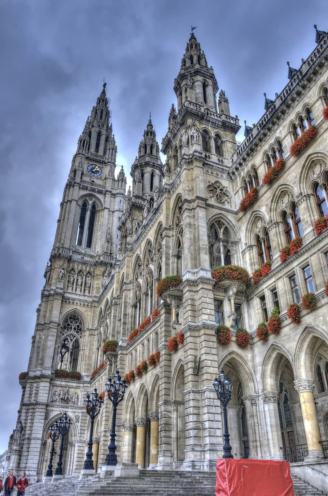 City hall of Vienna, Austria by anderm