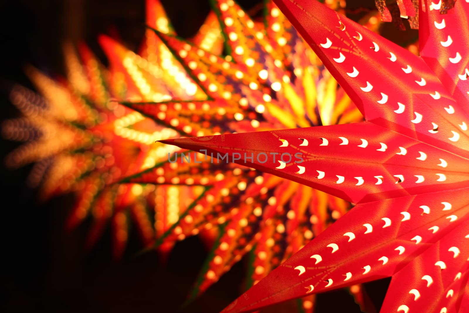Colorful Star shaped Lanterns for sale for Diwali and Christmas festivals, in India