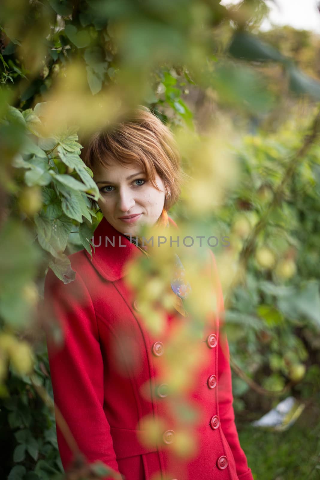 Portrait of a charming and lovely girl by Viktoha