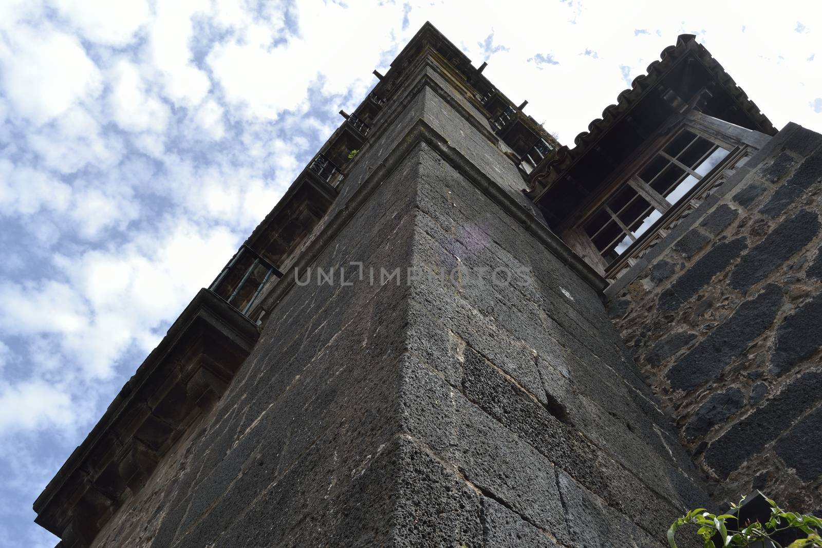 wall of Santo Domingo de Guzman church, La Laguna, Tenerife