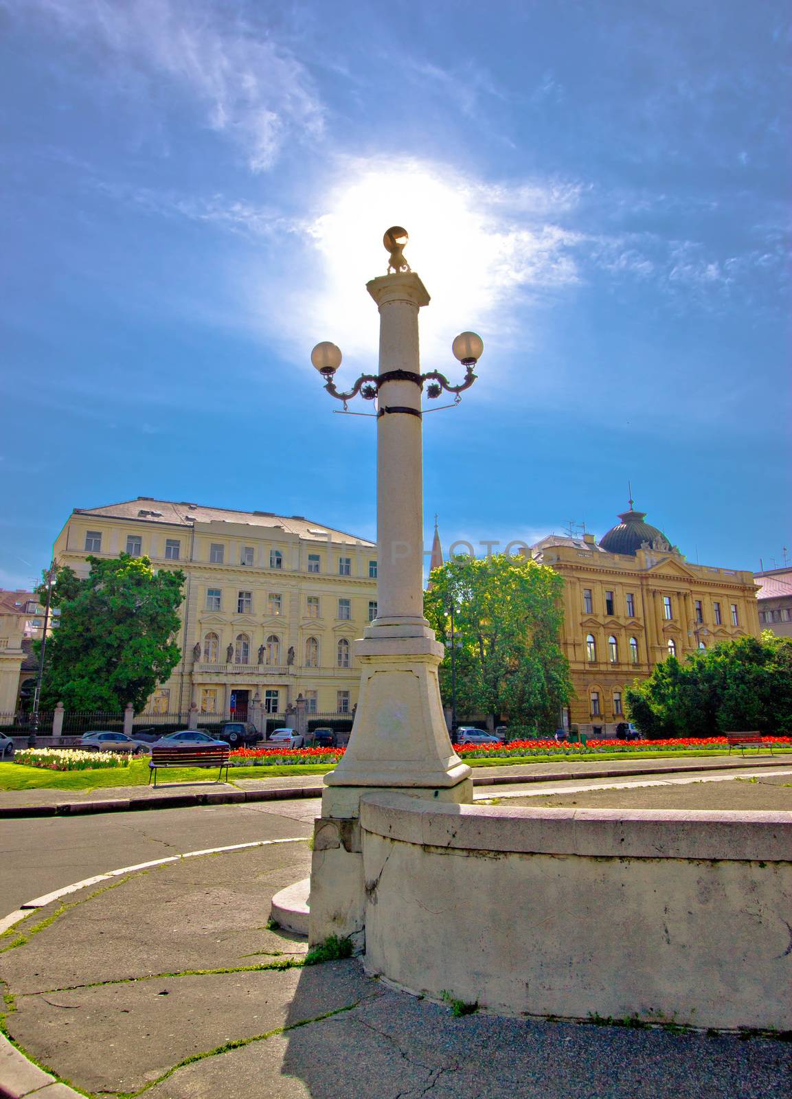 Capital of Croatia Zagreb square by xbrchx