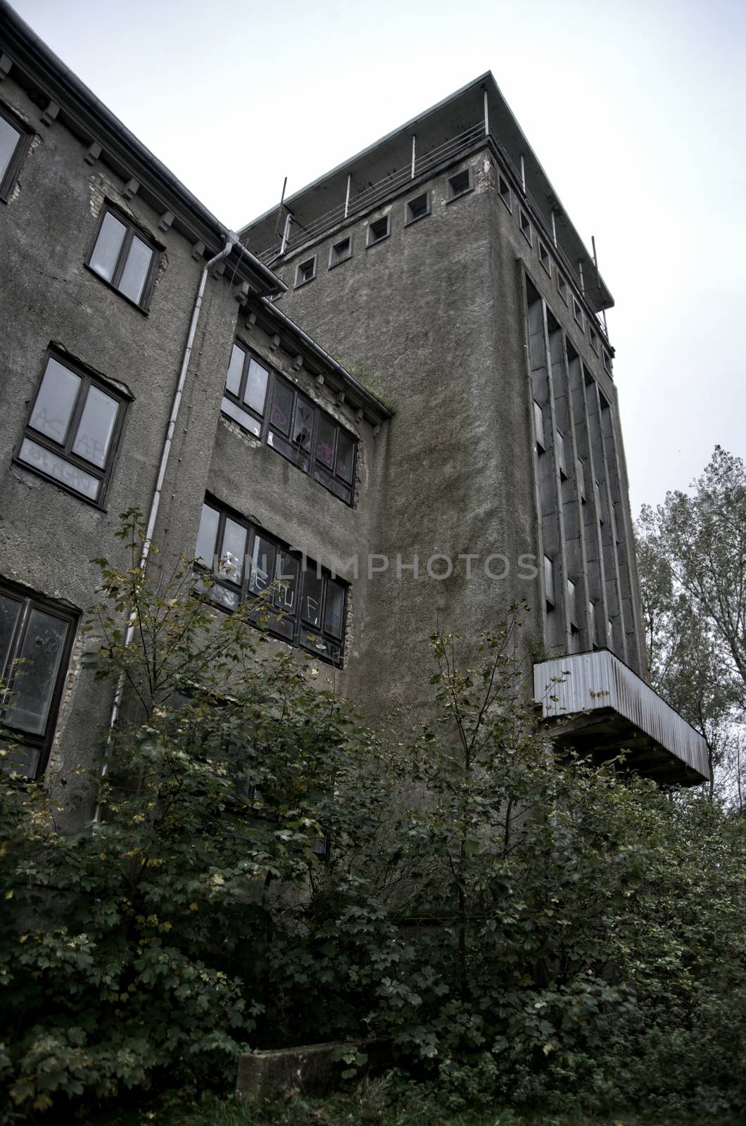 Abandoned Naval College in Wustrow in Germany