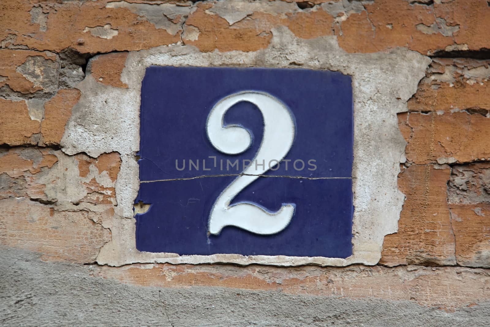 Photo of Building Identification Number made in the late Summer time in Spain, 2013