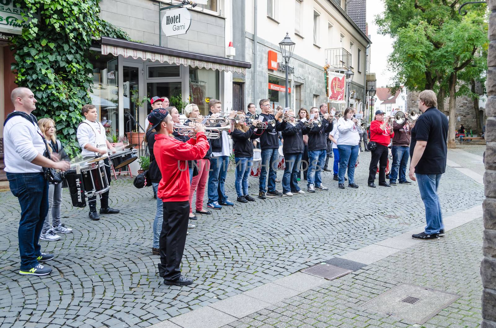 Marching band,  by JFsPic