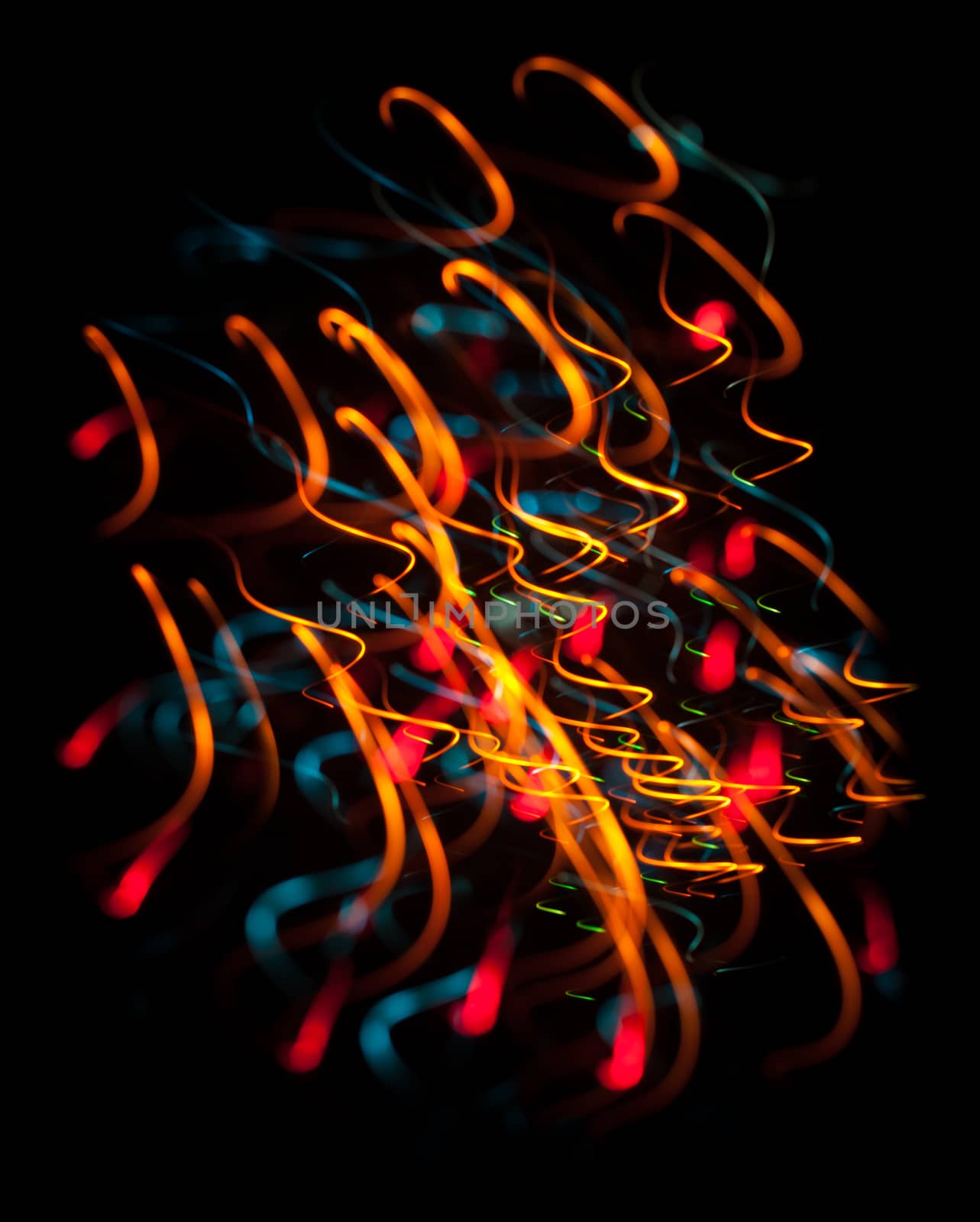 Abstract Festive Lights Background. Christmas and New Year Bokeh blinking background
